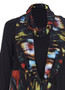 Close up of the Josephina Tunic from Kozan in the "Tie-Dye" print