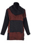 Front of the Shelby Tunic from Kozan in the color garnet