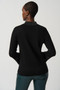 Back of the Ebellished Bell Sleeve Sweater from Joseph Ribkoff in the color black