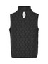 Back of the Embossed Pull-Over Vest from Ever Sassy in the color black