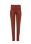 Front of the Jenna Liquid Leggings from Kozan in the color merlot