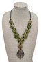 Front of the Camo Statement Necklace from Alisha D.