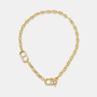 Front of the Gold Mariner Chain Necklace from OMG Blings