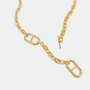 Close up of the Gold Mariner Chain Necklace from OMG Blings