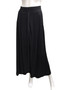 Front of the Zipper Skirt Pants from Ever Sassy in the color black (shown as skirt)