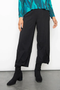 Front of the Zanna Ankle Pants from Liv by Habitat in the color black