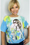 Front of the Dolman Sleeve Graphic Print Top from Ethyl in the multicolor print
