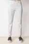 Front of the Slim Fit Pull-On Pants from Liv by Habitat style 270243 in the color white