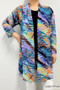 Front of the Multicolor Mesh Cardigan from Fashion Cage