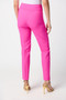 Back of the Lux Twill Slim-Fit Pull-On Pants from Joseph Ribkoff in the color ultra pink