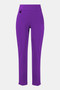 Front of the Classic Tailored Slim Pant from Joseph Ribkoff style 144092F24 in the color empress