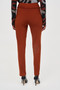 Back of the Classic Tailored Slim Pant from Joseph Ribkoff style 144092F24 in the color cinnamon
