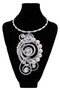 Pearls Silver Twist Wire Statement Necklace SKU 27466 from Jeff Lieb