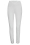 Front of the 28" Slim Ponte Leggings style 6558PWHT from Ethyl in the color white
