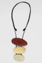 Shades of Brown Coco Statement Pendant SKU 27526 from Sylca Designs