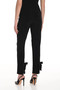 Back of the Bow Back Pants style 244019 from Frank Lyman in the color black