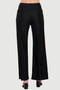 Back of the Wide Leg Shimmery Pants style P1119-251 from Last Tango in the color black