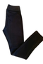 Back view of the Ankle Ponte Leggings from Ethyl in the color black