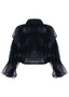 Back of the Alita Mesh Jacket style LI-2621 from Kozan in the color glacier