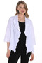 Front of the Pucker Knit Cardigan style 256834 from Frank Lyman in the color off white