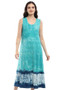 Front of the Chandra Dress style 25T03D from Parsley & Sage in the multicolor print