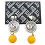 Yellow Bead Earrings SKU 28614 from Jeff Lieb