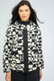 Front of the Jetsetter Jacket style 801462 from Olivia in the "cloud" print