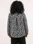 Back of the Julia Leopard Print Jacket style 1805 from Shannon Passero in the grey leopard print
