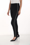 Side of the Side Bling Leggings style 254984 from Frank Lyman in the color black
