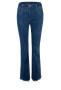 Front of the Heritage Classic Bootcut Jeans style Z512092N from Ethyl in the color light denim