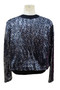 Back of the Open Front Sparkle Jacket style MS1972-272 from Last Tango in the colors black and silver