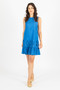 Front of the Denim Daisy Dress style 261753 from Funsport in the color denim
