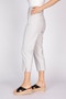 Side of the Classic Woven Capris style 340204 from Olivia in the color sand