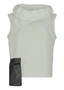 Front of the Aris Vest with Net Pocket NW-4290 from Kozan in the colors white and black