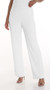Front of the Double Layered Jersey Knit Pants style 038 from Frank Lyman in the color off-white