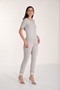 Front of the Rhinestone Cuff Jeans style 266594 from Frank Lyman in the color grey
