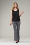 Front of the Beaded Tank style BCT5703C from Insight in the color black