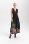 Front of the Jungle Print Maxi Dress style 425-15745 from Isle in the multicolor print