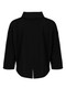Back of the Vance Mock Neck Zip Jacket style GR-2918 from Kozan in the color black
