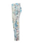 Side of the Collage 46 Cropped Pants style 26736 from Dolcezza in the multicolor print