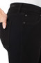 Close up of the Liv Relaxed 28" Skinny Jeans style LM7853RQ from Liverpool in the color black