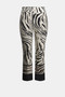 Front of the Millennium Printed Straight Pull-On Pants style 262206 from Joseph Ribkoff in the colors beige/multi