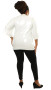 Back of the Nothing To Wear Sequins Blouse style CHH-22106 from Neelam Fashions in the colors white and black