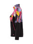 Side of the Baisti Print Zip Jacket style 36293 from Dolcezza in the multicolor print