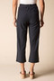 Back of the Monterey Button Capri Pants style 20564 from Habitat in the color black