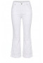 Front of the Journey Fringe Flare Pants style Z13WHT from Ethyl in the color white