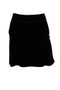 Front of the Pocket Skort style S12464 from Eva Varro in the color black