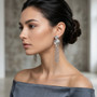 Silver Spiral Chain Link Stud Earrings SKU 30749 from Jeff Lieb