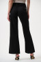 Back of the Classic Goldie Wide-Leg Stretch Jeans style 251968BCO from Joseph Ribkoff in the color black