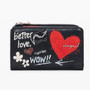 Front of the Love Embroidered Wallet style 26WAYP34 from Desigual